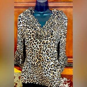 Agora New York Leopard Top